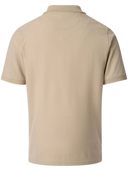 REDMOND Poloshirt Hellbeige Piqué