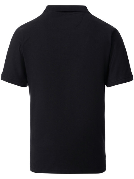 REDMOND Poloshirt Schwarz Piqué
