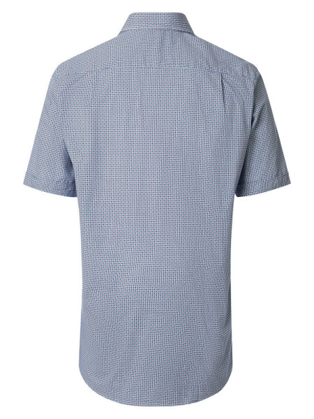 REDMOND Comfort Fit Hemd Rot Kent Print