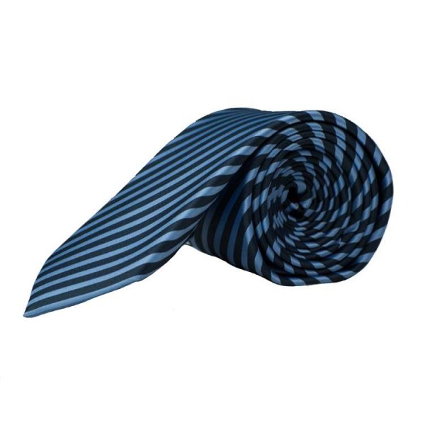 Olymp Krawatte blau gestreift