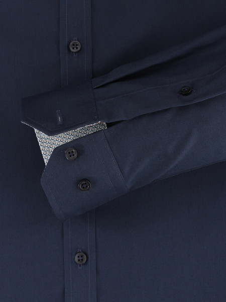 VENTI Slim Fit Hemd Marine Kent Easy Care  - Ansicht 2