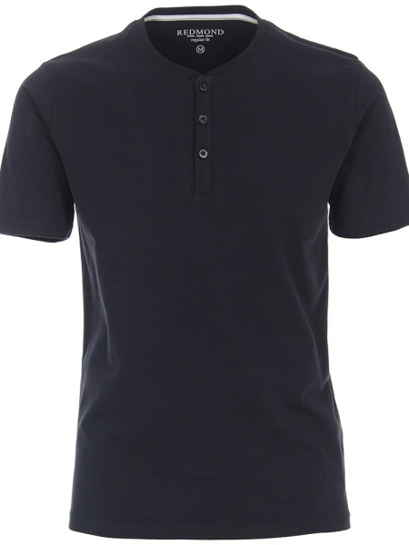 Redmond t-shirt REGULAR FIT JERSEY anthracite with Round neck collar in classic cut