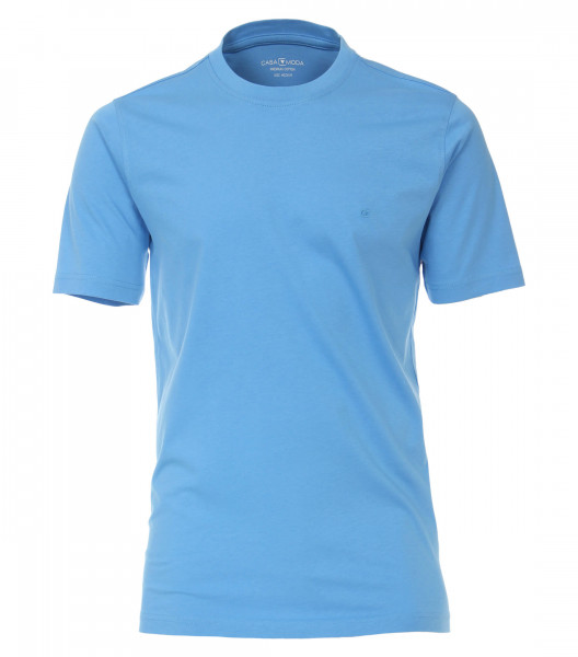 CASAMODA T-Shirt hellblau in klassischer Schnittform