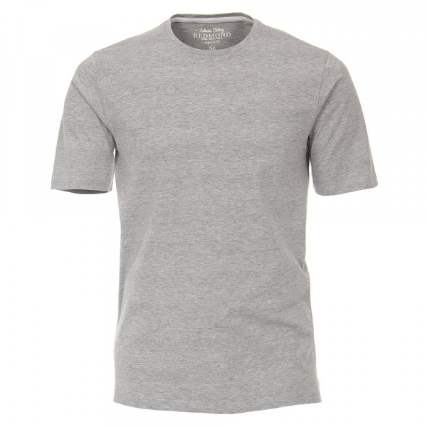 Redmond T-Shirt grau in klassischer Schnittform