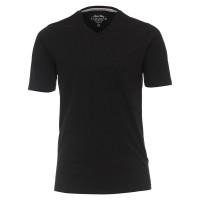 Redmond T-Shirt schwarz in klassischer Schnittform