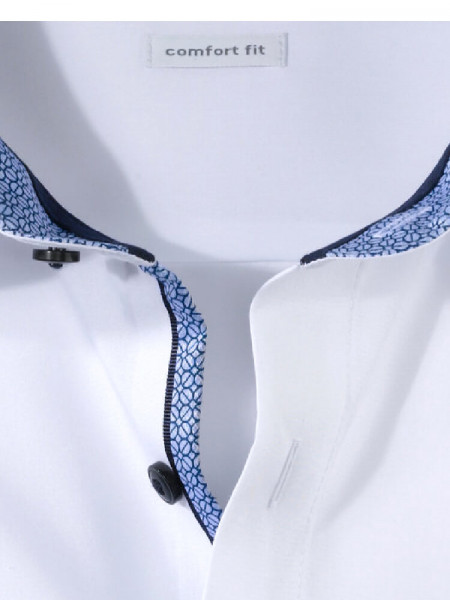 OLYMP Comfort Fit Hemd Weiß New Kent Popeline - Ansicht 1