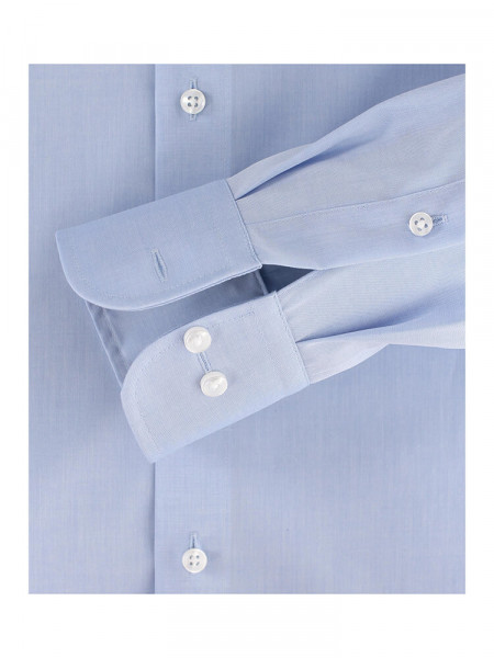 CASAMODA Comfort Fit Hemd Hellblau Kent Popeline - Ansicht 2