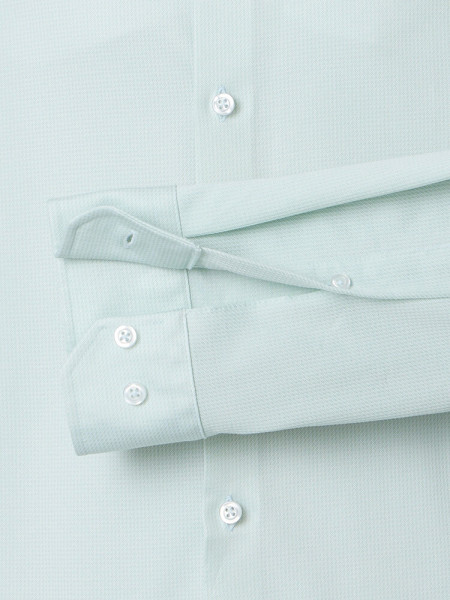 VENTI Slim Fit Hemd Grün Kent Jersey - Ansicht 2