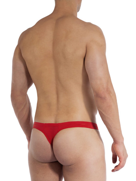 OLAF BENZ Regular Fit Rot Microfaser