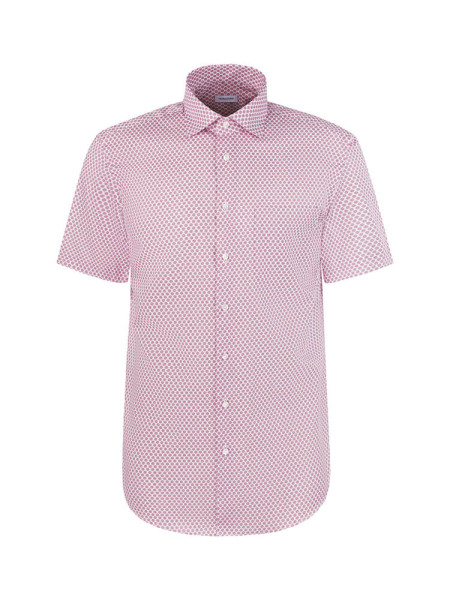 SEIDENSTICKER Regular Fit Hemd Rot New Kent Struktur