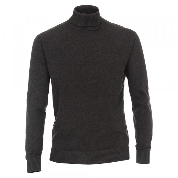 Pull Redmond anthracite en coupe classique