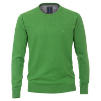 Redmond Pullover grün in klassischer Schnittform
