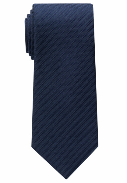 Eterna tie dark blue striped