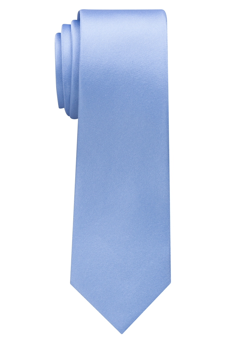 Eterna Krawatte hellblau unifarben 9029-10 | MENSONO