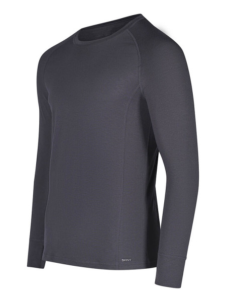 SKINY Regular Fit Grau Jersey - Ansicht 1