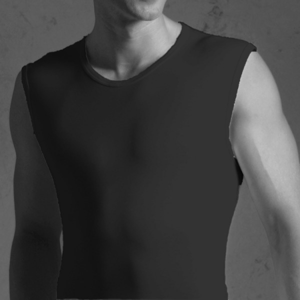 Novila &quot;NATURAL COMFORT&quot; black undershirt