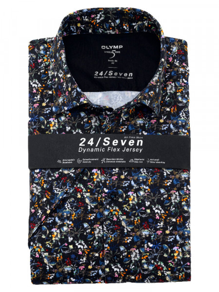 OLYMP Level Five body fit jersey overhemd