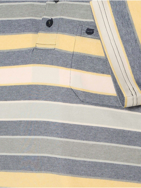 REDMOND Poloshirt Gelb Natté - Ansicht 2