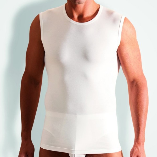 Novila &quot;STRETCH COTTON&quot; undershirt blanco