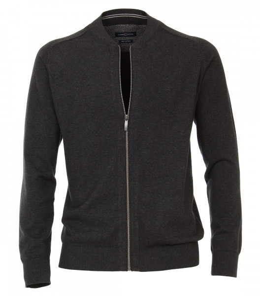 CASAMODA cardigan anthracite in classic cut