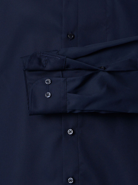 VENTI Comfort Fit Hemd Dunkelblau Kent Twill - Ansicht 2