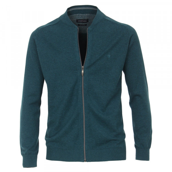 CASAMODA Strickjacke dunkelblau in klassischer Schnittform