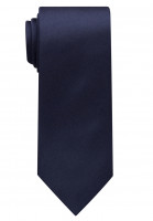 Eterna tie dark blue plain