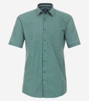 Redmond Hemd REGULAR FIT PRINT grün mit Kent Kragen in klassischer Schnittform
