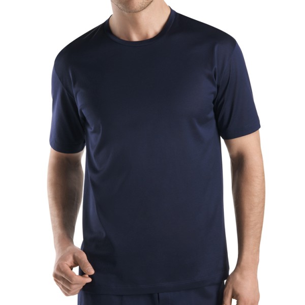 Hanro "COTTON SPORTY" marine T-Shirt