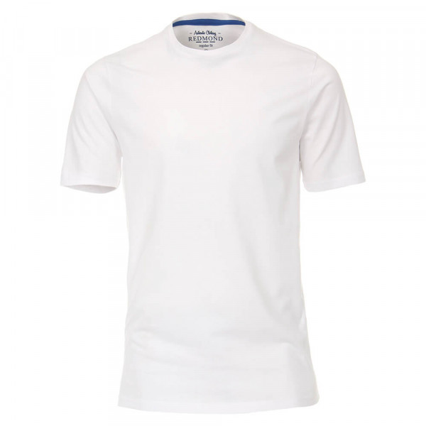 Camiseta Redmond blanco de corte clásico