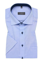Camisa Eterna COMFORT FIT FINO OXFORD azul claro con cuello Clásico Kent de corte clásico