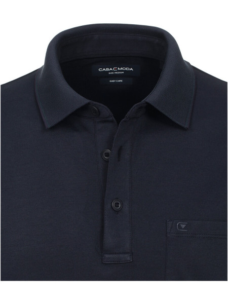CASAMODA Poloshirt Marine Piqué - Ansicht 1