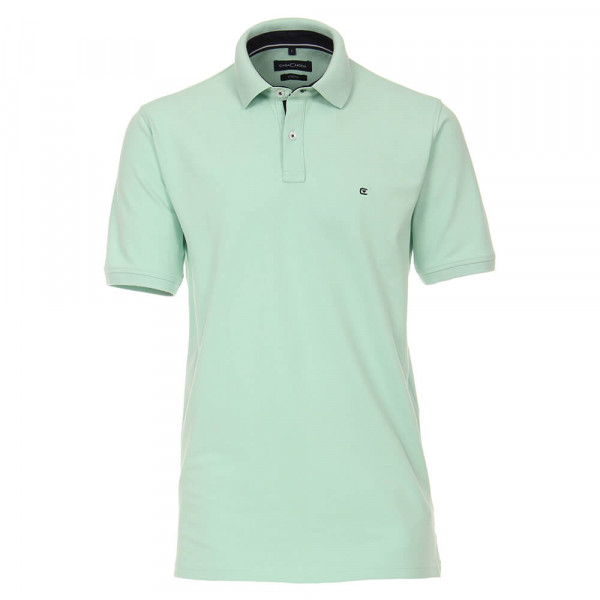 CASAMODA Poloshirt hellblau in klassischer Schnittform