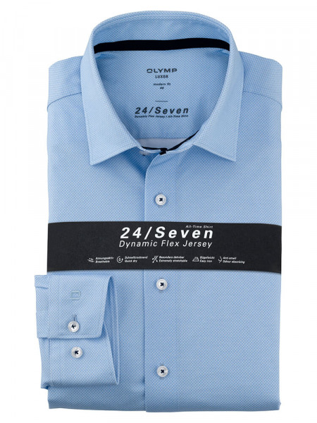 OLYMP Luxor 24/Seven modern fit Jerseyhemd