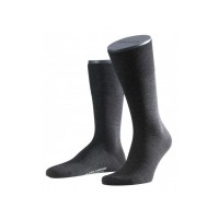 FALKE AIRPORT short socks anthracite