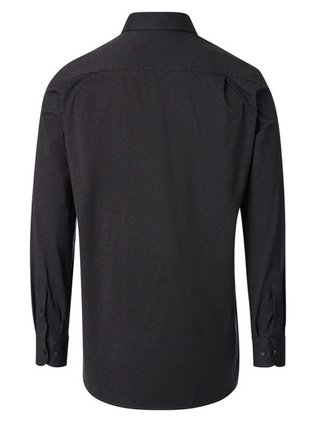 VENTI Comfort Fit Hemd Anthrazit Kent Jersey