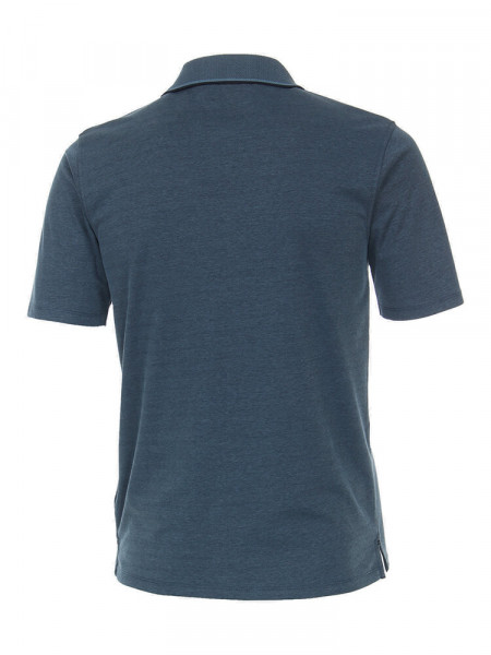 CASAMODA Poloshirt Mittelblau Piqué