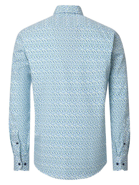 CASAMODA Comfort Fit Hemd Grün Button-Down Easy Care