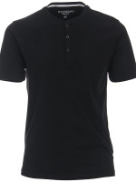 Redmond T-shirt REGULAR FIT JERSEY zwart met Ronde hals -kraag in klassieke snit