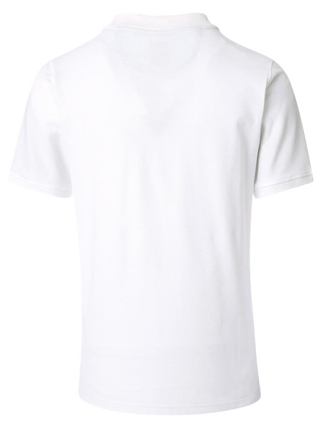 REDMOND Poloshirt Weiß Piqué