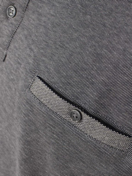 CASAMODA Poloshirt Dunkelblau Piqué - Ansicht 2