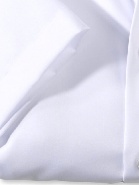 OLYMP Comfort Fit Hemd Weiß New Kent Popeline - Ansicht 2