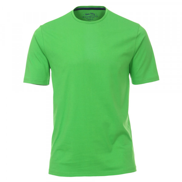 Redmond T-Shirt grün in klassischer Schnittform