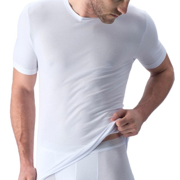 Camel Active "CA UNDERWEAR 20" weiße T-Shirts im Doppelpack
